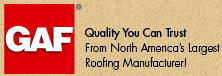 Zero-down roofing financing available